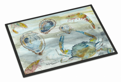 Watercolor Indoor or Outdoor Mat 24x45