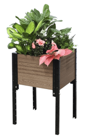 Elevated Planter Box 17" L x 19" W x 28" H