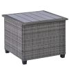 8 Piece Rattan Sectional Seating Group with Cushions;  Patio Furniture Sets;  Outdoor Wicker Sectional