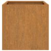 Planter 24.4"x11.8"x11.4" Corten Steel