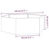 Planter Rusty 54.3"x47.2"x17.7" Corten Steel