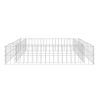 Gabion Raised Bed Galvanized Steel 39.4"x39.4"x7.9"