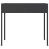 Garden Planter Anthracite 39.6"x15.9"x35.4" Galvanized Steel