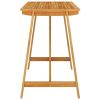 5 Piece Patio Bar Set Solid Acacia Wood