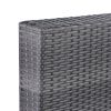 8 Piece Rattan Sectional Seating Group with Cushions;  Patio Furniture Sets;  Outdoor Wicker Sectional