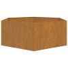 Planter Rusty 54.3"x47.2"x17.7" Corten Steel