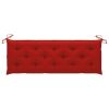 Cushion for Swing Chair Red 59.1" Fabric