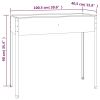 Garden Planter Anthracite 39.6"x15.9"x35.4" Galvanized Steel