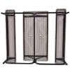All Weather Outdoor Picnic Table Bench Set with Metal Base Wood